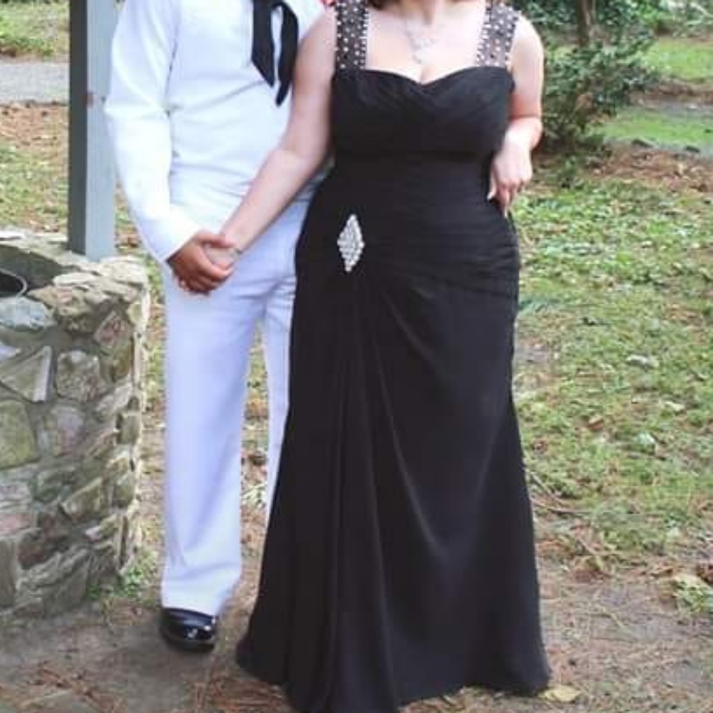 Black ball dress
